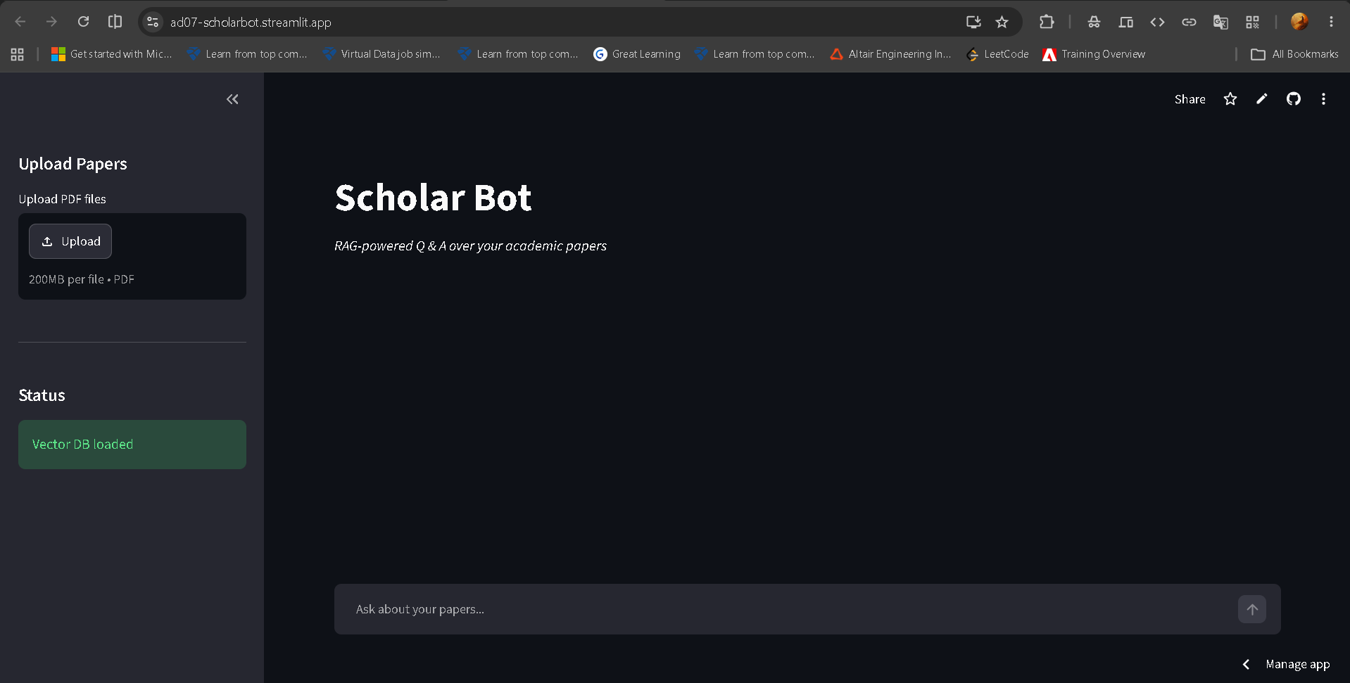 Scholar Bot